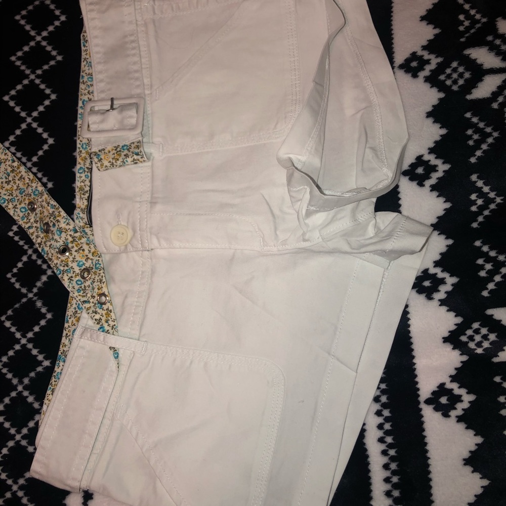 White shorts